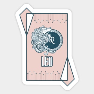 Zodiac Sign - Leo Sticker